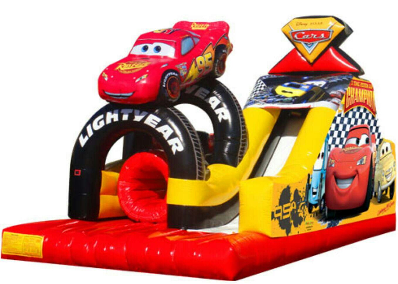 lightning mcqueen inflatable car